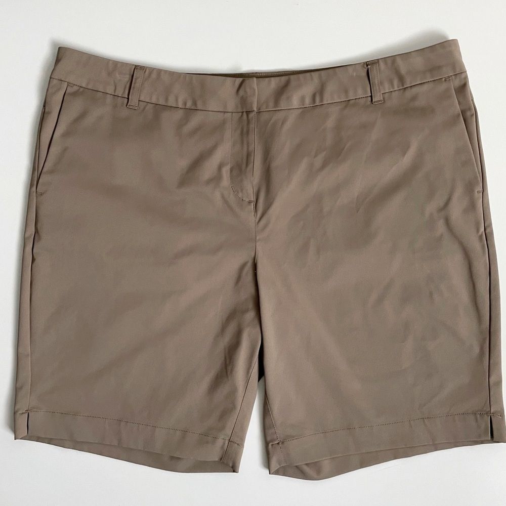 Three Sixty Six | Khaki Golf Shorts